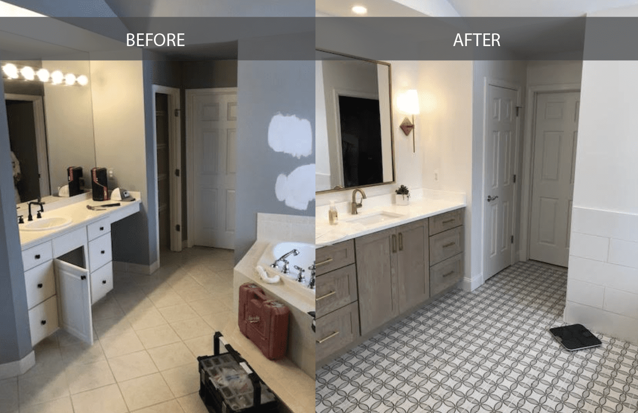 DIY Before & After